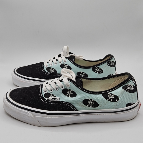 Vans OG wacko maria authentic sneakers LX blue records sneakers size 9.5 in men - Picture 1 of 16